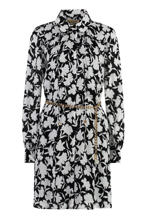 Printed shirtdress-0